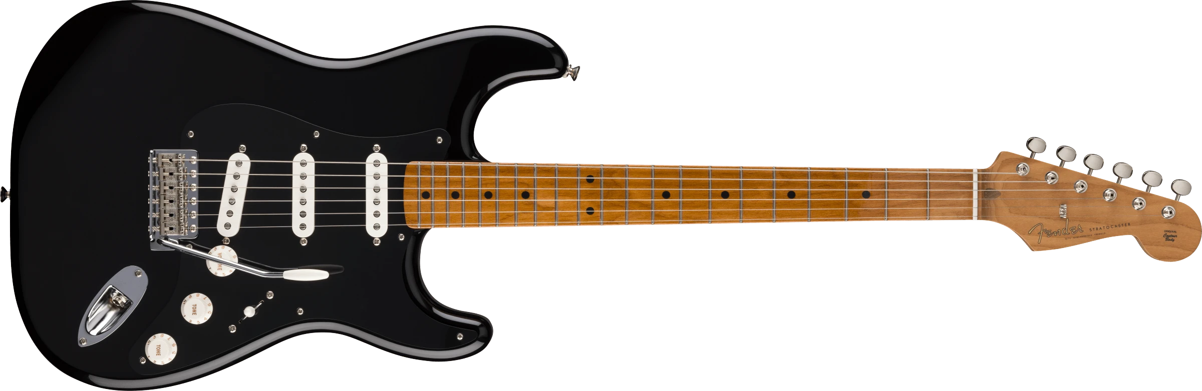 Fender Strat Vintera II 50's blk/roasted MN Limited
